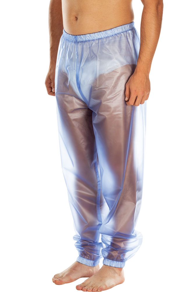Suprima lange PVC-Hose bei mittlerer bis schwerer Inkontinenz - No. 9613 XL blau transparent