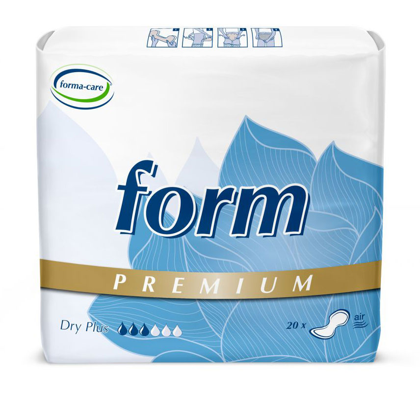 Forma-Care Form - PREMIUM Dry Plus - Inkontinenzvorlagen - 5x20 Stück