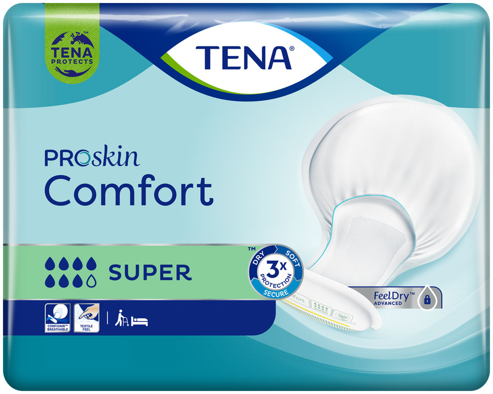 TENA Comfort - Super - Inkontinenzvorlagen (2x36 Stück)