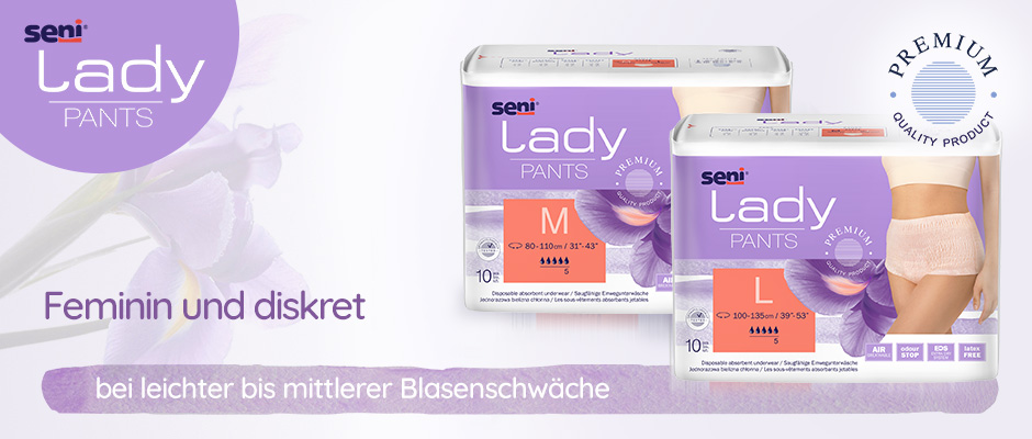 Seni Lady Pants - feminin & diskret Seni Lady Pants - jetzt entdecken
