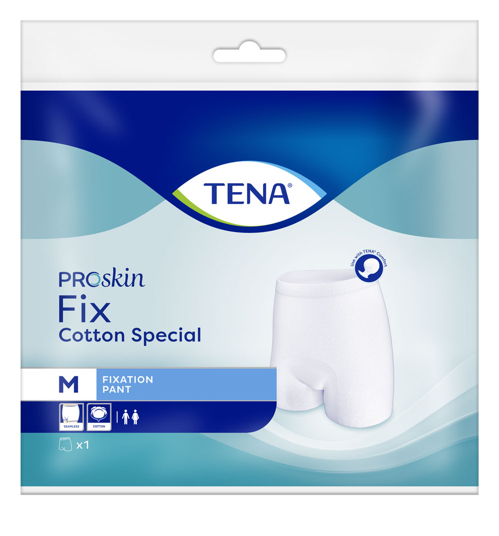 TENA Fix Cotton Special - hochwertige unterwäscheartige Fixierhose M