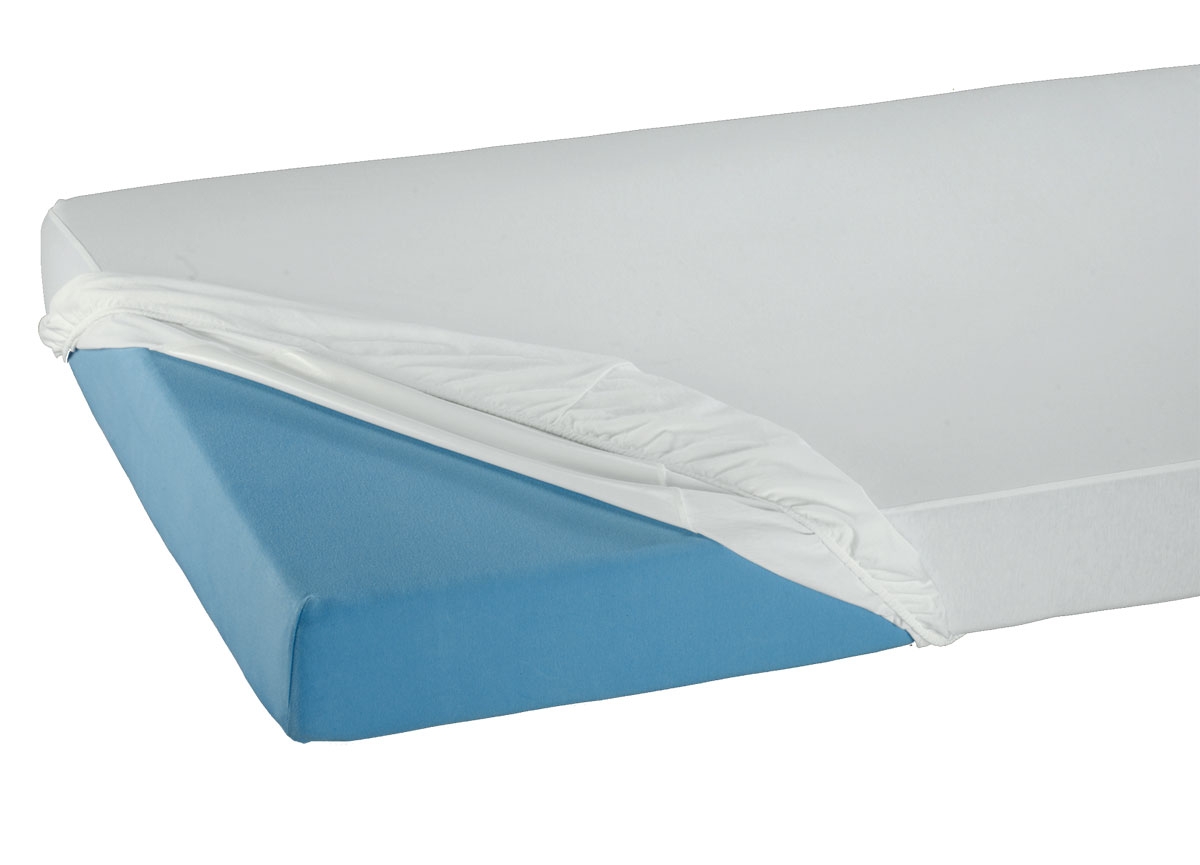 Suprima Spannbetttuch - PVC zum Schutz der Matratze 100 x 200cm - 3063 - Farbe weiss