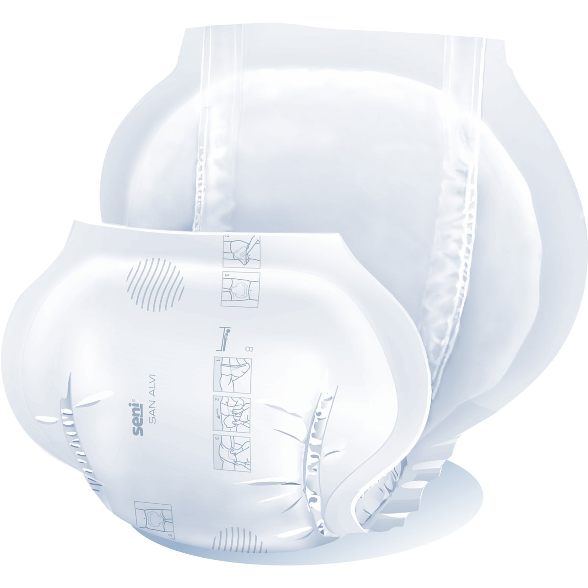 Seni SAN ALVI - Vorlagen bei Stuhlinkontinenz, 30 Stück Pack