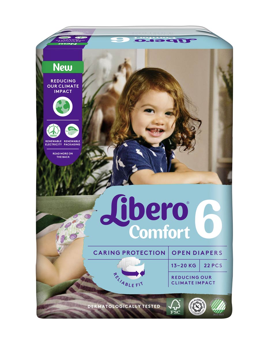 Libero Comfort Fit Gr. 6 Junior 13-20Kg (22 Stück Einzelpack)
