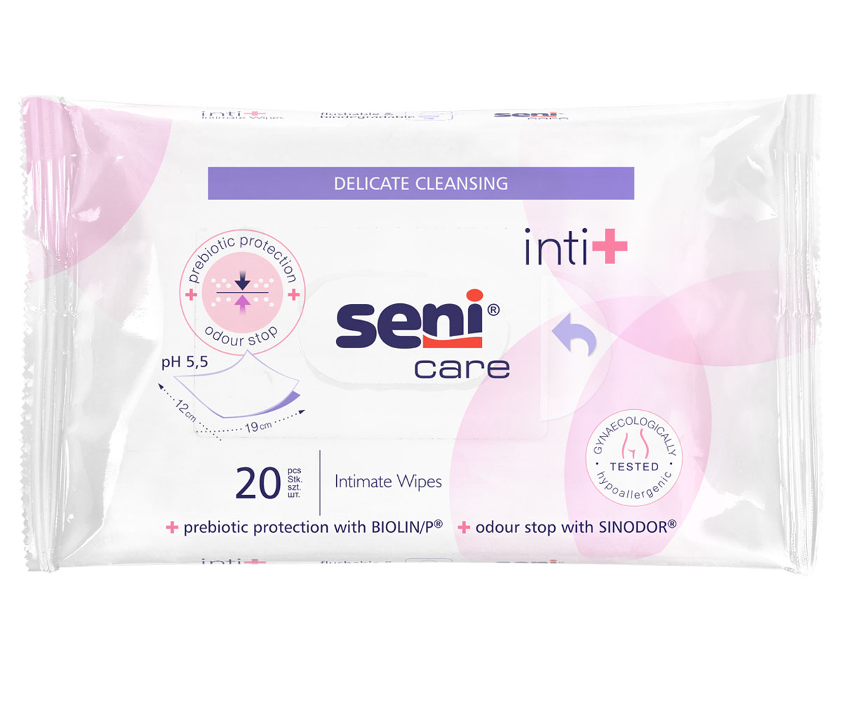 Seni Care inti+ Feuchttücher - 2er Pack