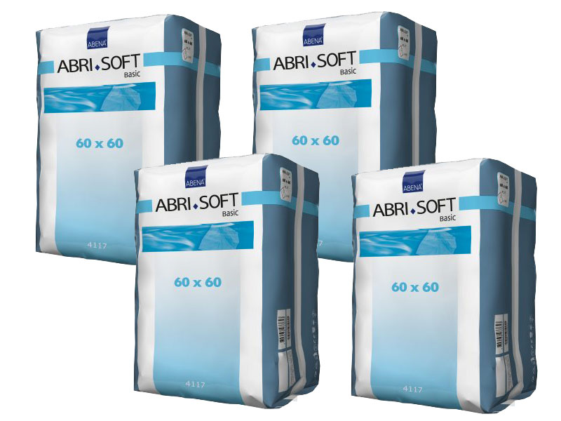 ABENA Abri-Soft BASIC Einwegunterlagen 60 x 60cm (240) Stück