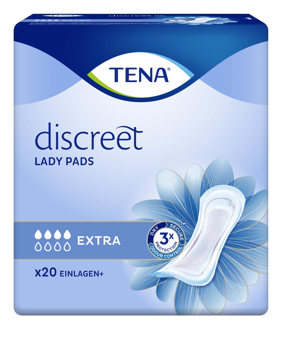 TENA Lady Discreet - EXTRA - Einlagen (6x20 Stück)