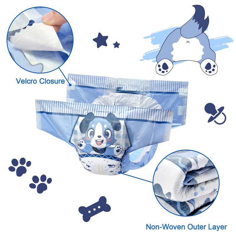 Little for Big - Little BABY FUR - bunte Windeln für Erwachsene M | L | XL Little for Big - Little BABY FUR - bunte Windeln für Erwachsene M | L | XL
