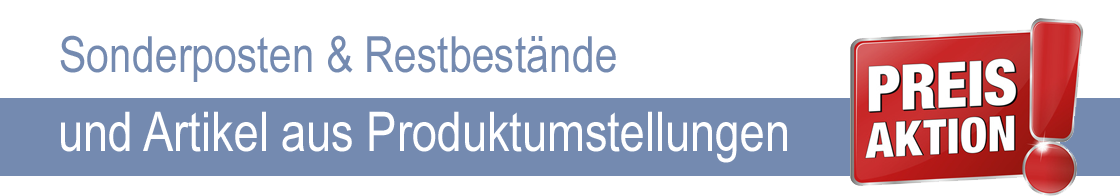 Sonderposten Sonderposten