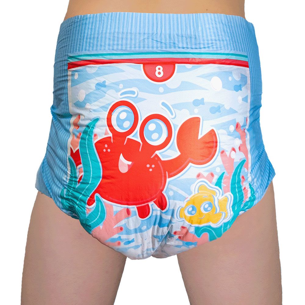 Kiddo Sea Friends - bunte Erwachsenenwindeln - M | L | XL