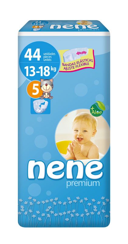 NENE (T5) - Babywindeln JUNIOR 13-18kg - 44 Stück Einzelpack