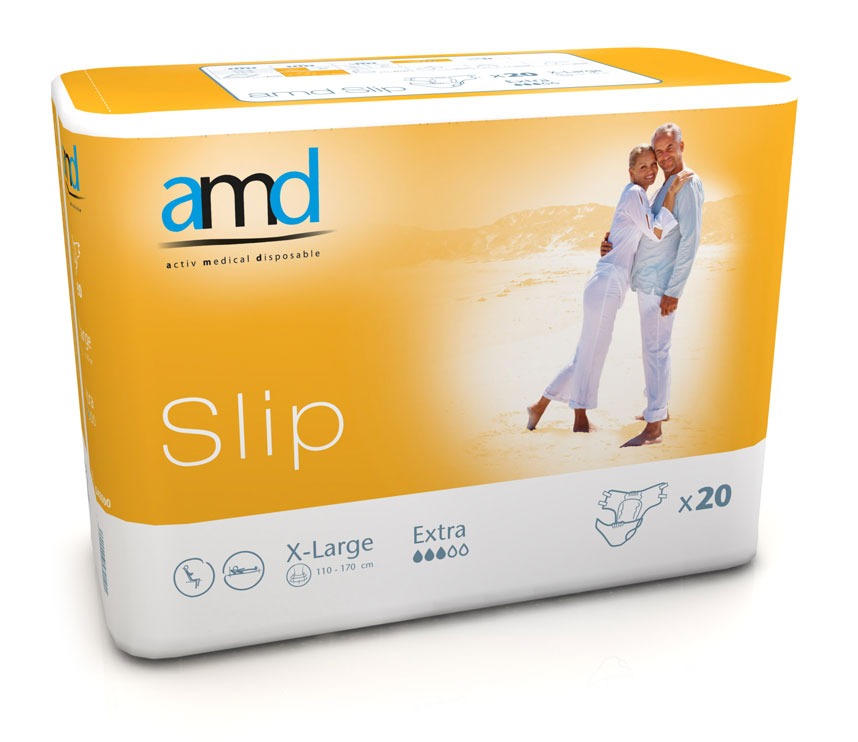 AMD SLIP - (EXTRA) - Inkontinenzwindeln - Gr. X-Large (XL) - 20 Stück