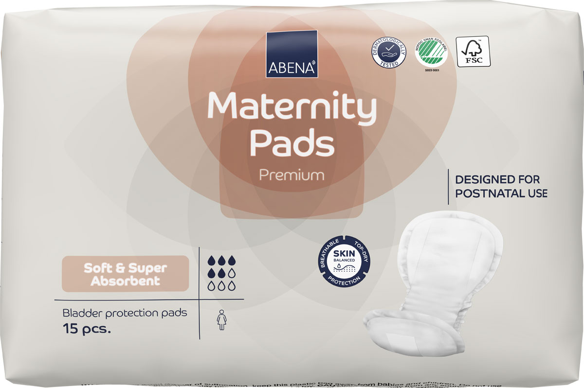 ABENA Maternity Pads "Wöcherinnenvorlage" - 15 St. Beutel
