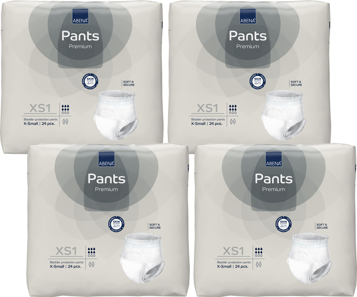 ABENA Pants Premium Extra Small (XS1) 4x24 (96 Stück)