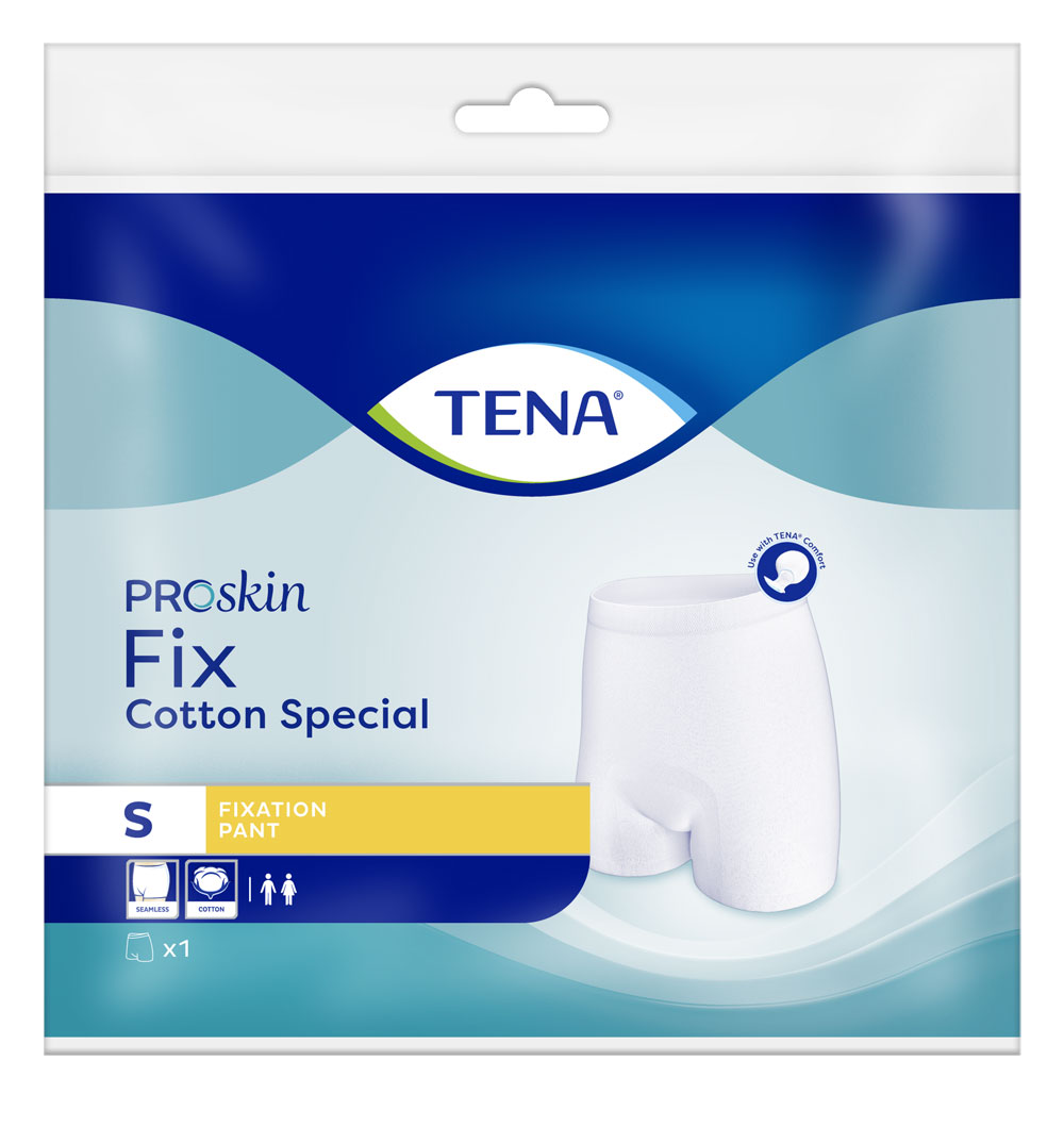 TENA Fix Cotton Special - hochwertige unterwäscheartige Fixierhose S