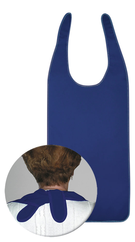 Latz aus Polyester mit Schlaufenverschluss
