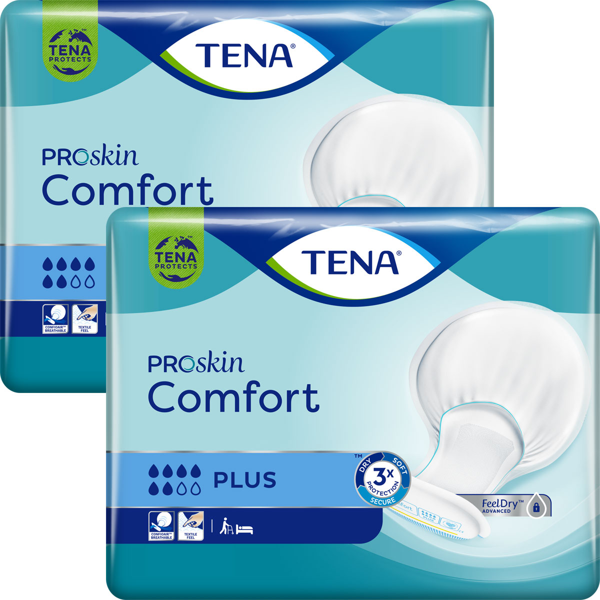TENA Comfort - Plus - Inkontinenzvorlagen (2x46 Stück)