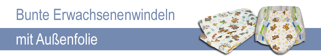 Folienwindeln bunt bedruckt Bunte Windeln & Folienwindeln