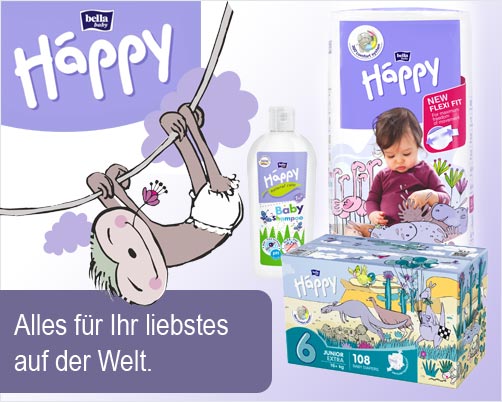Bella Happy Windeln Bella Happy Kinder und Babywindeln