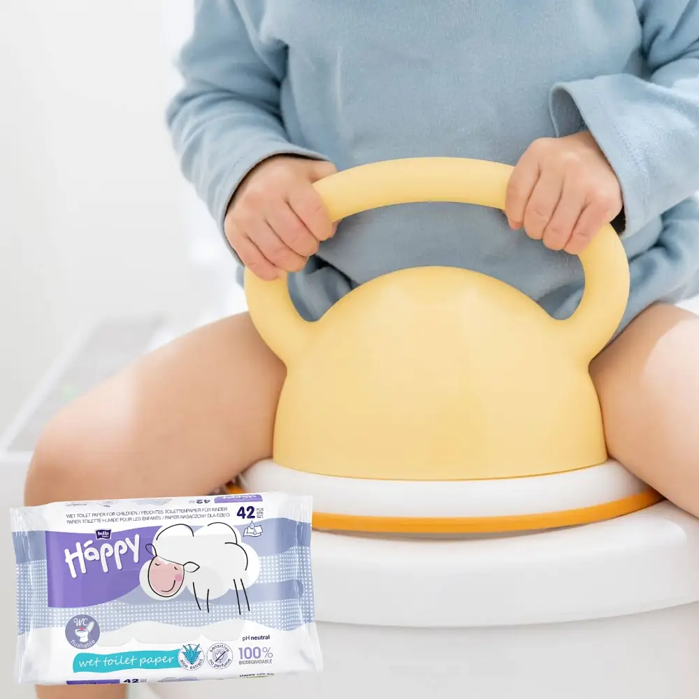 Bella Happy - feuchtes Toilettenpapier Sensitive - 42 Tücher Bella Happy - feuchtes Toilettenpapier Sensitive - 42 Tücher