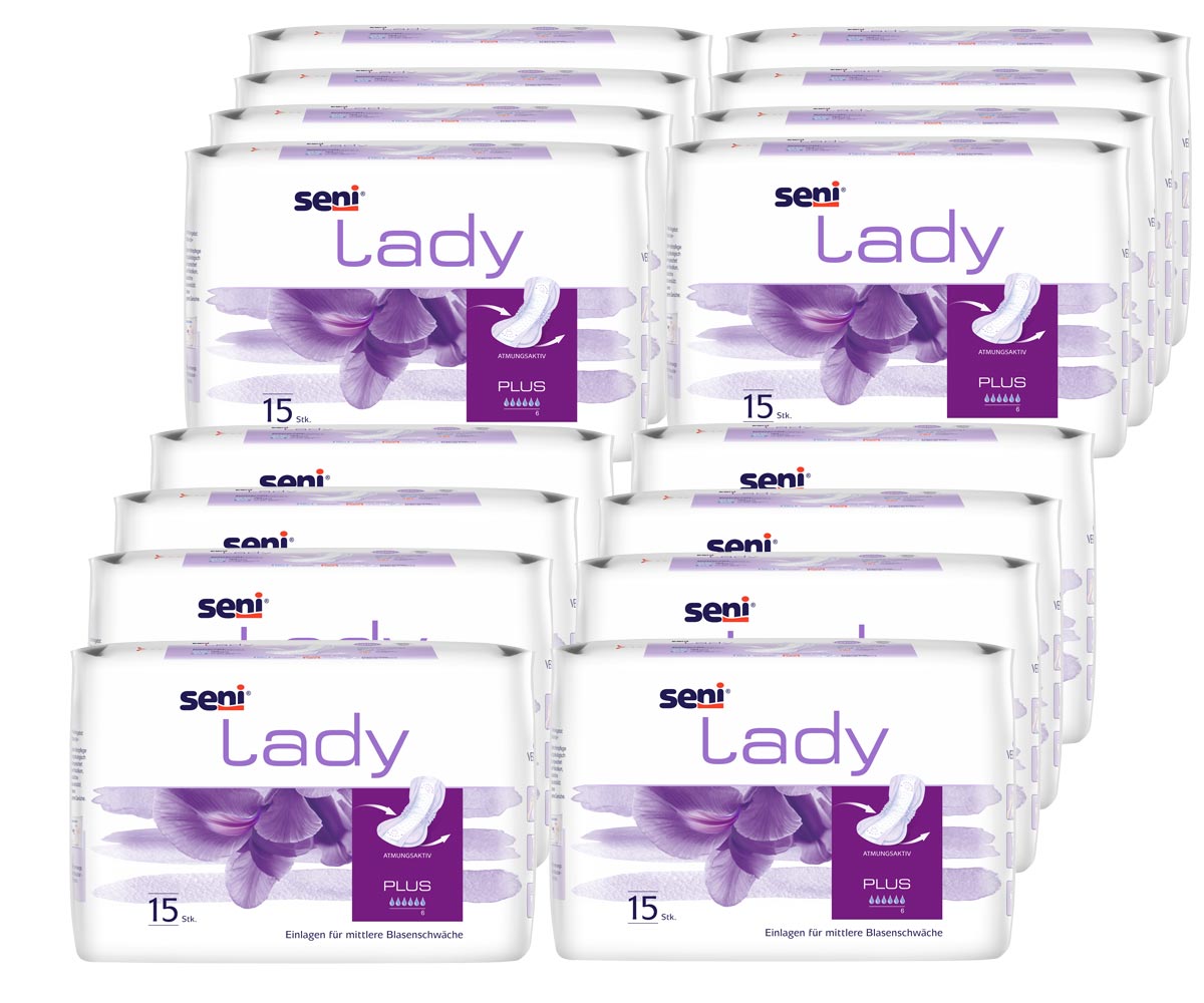 SENI Lady PLUS - 950ml Saugleistung - 16 x 15 Stück
