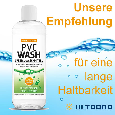 Waschmittel für PVC Bekleidung Ultrana PVC Wash