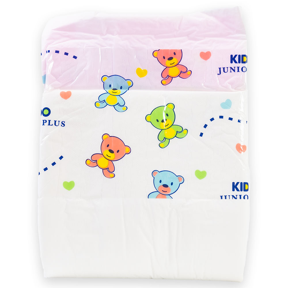 Kiddo Junior Plus Pink - bunte Folienwindeln für Erwachsene - Large (L)