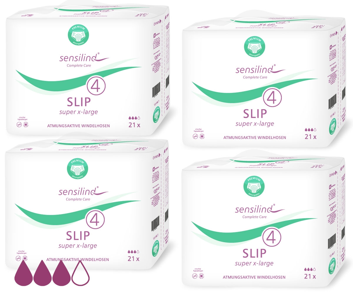 Sensilind SLIP SUPER 4XL - Karton
