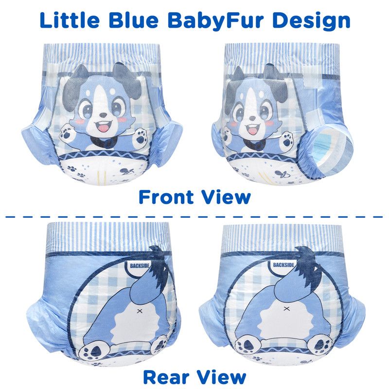 Little for Big - Little BABY FUR - bunte Windeln für Erwachsene M | L | XL Little for Big - Little BABY FUR - bunte Windeln für Erwachsene M | L | XL