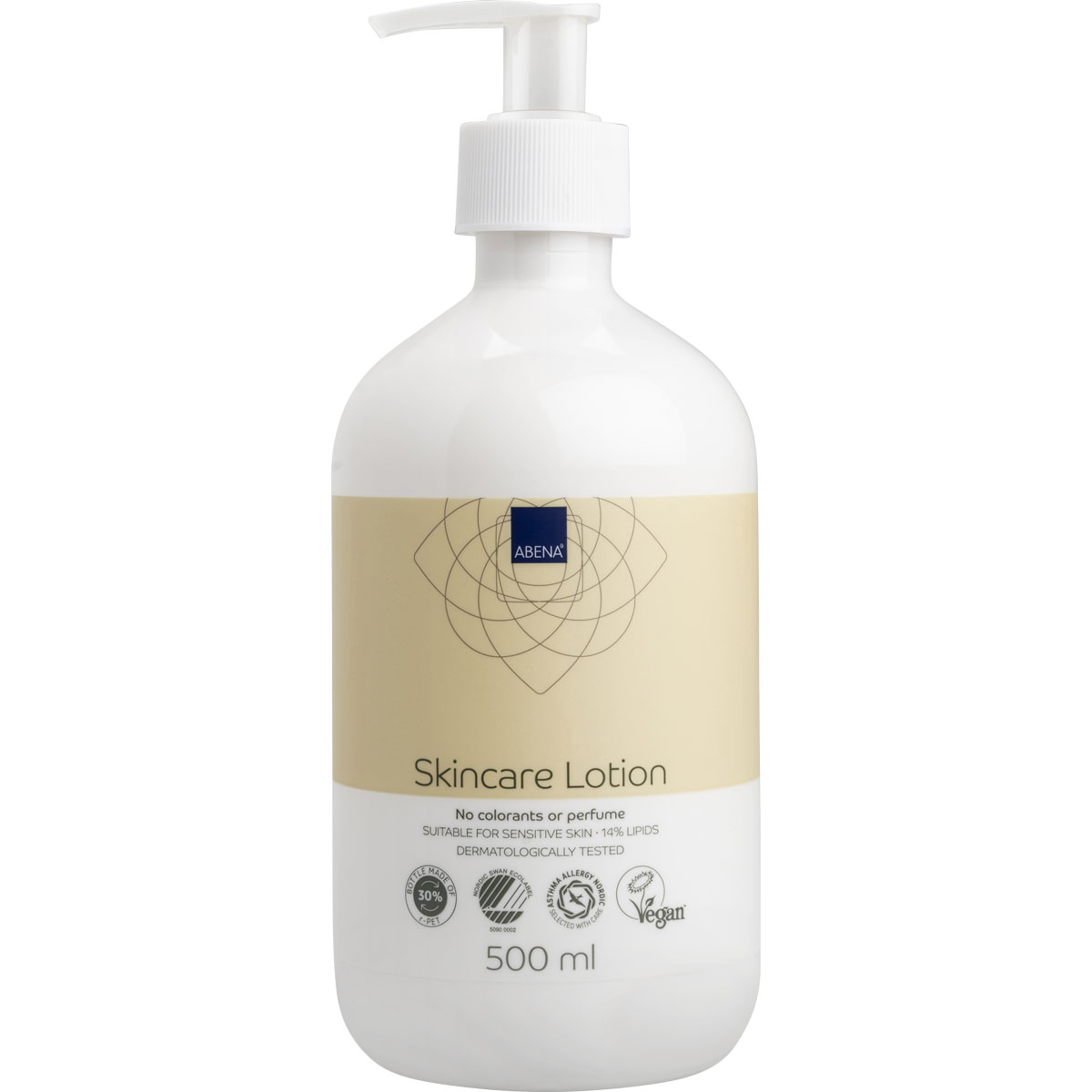 ABENA parfümfreie Hautpflegelotion - 500 ml Flasche