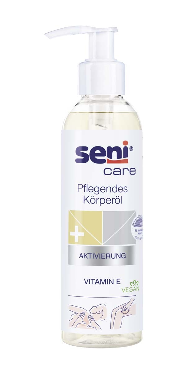 SENI CARE - pflegendes Körperöl, 200ml Spender