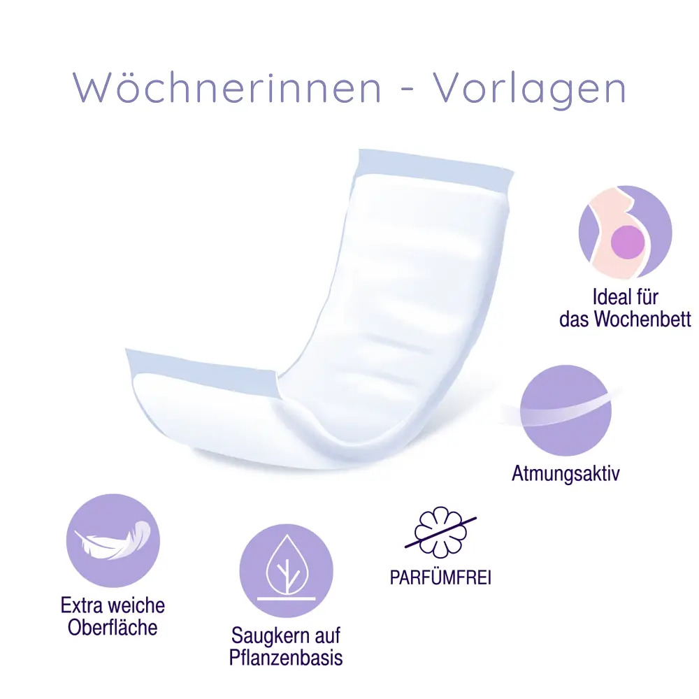 Bella Life Mamma Wöchnerinnen Vorlage 15er Beutel (mit Folie)