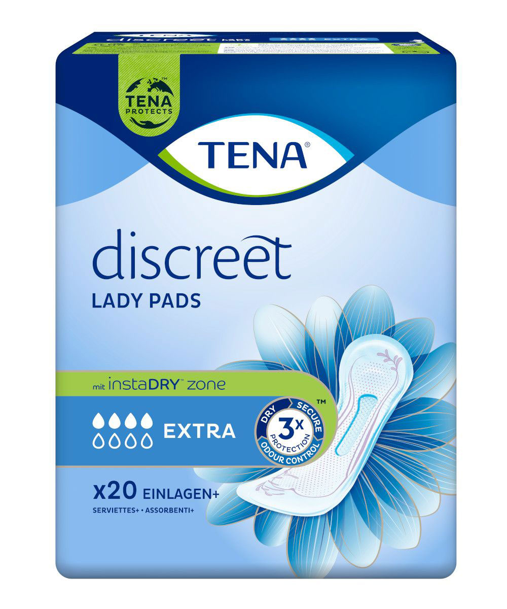 TENA Lady Discreet - EXTRA - Einlagen (12x20 Stück)