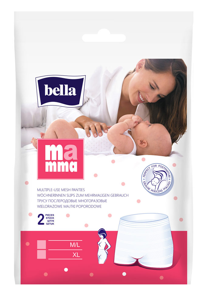 Bella Mamma - Wöchnerinnen Slip - 2 Stück - (M/L)