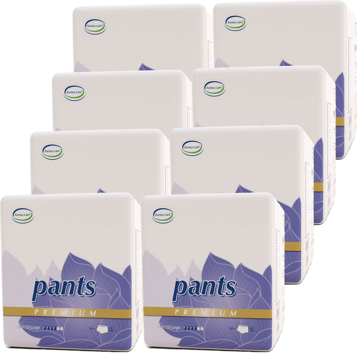 Forma-Care Pants - Premium Dry - XX-Large (XXL1) - 8x10 Stück
