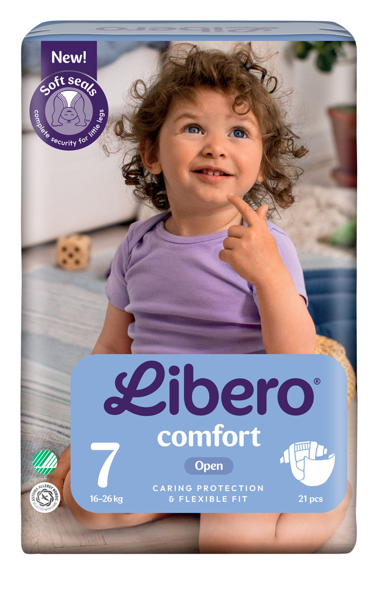 Libero Comfort Fit - XXL Kinderwindeln Gr. 7 XL 16-26Kg
