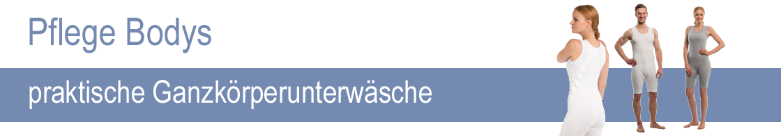 praktische Ganzkörperunterwäsche Pflegebodys