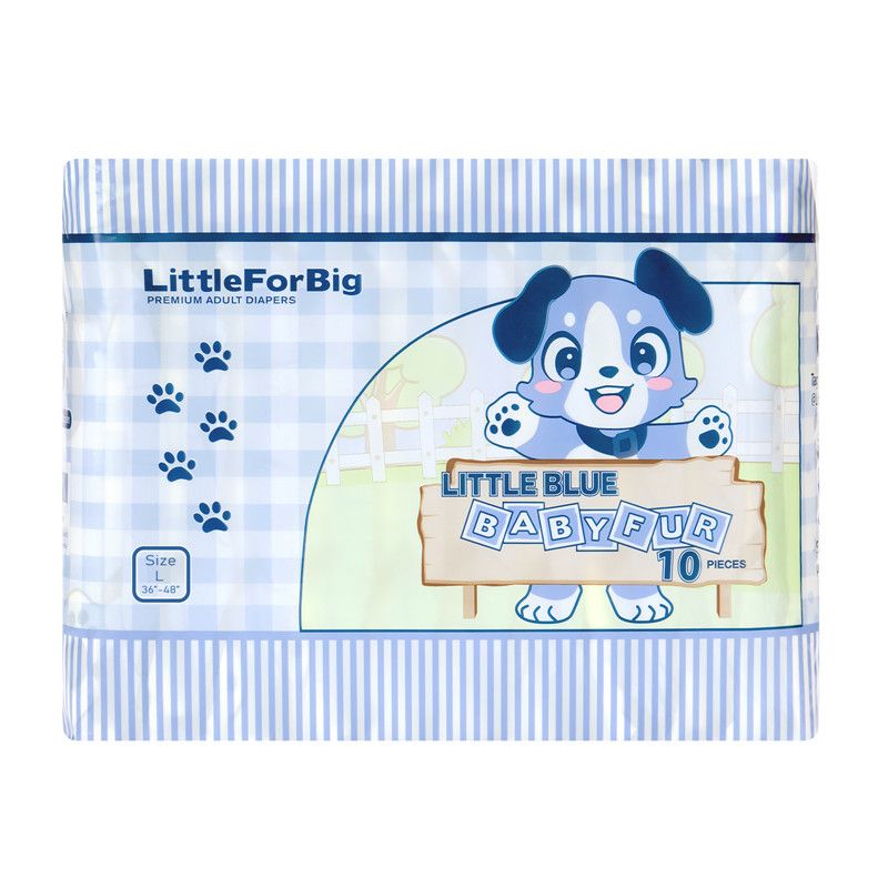 Little for Big - Little BABY FUR - bunte Windeln für Erwachsene M | L | XL