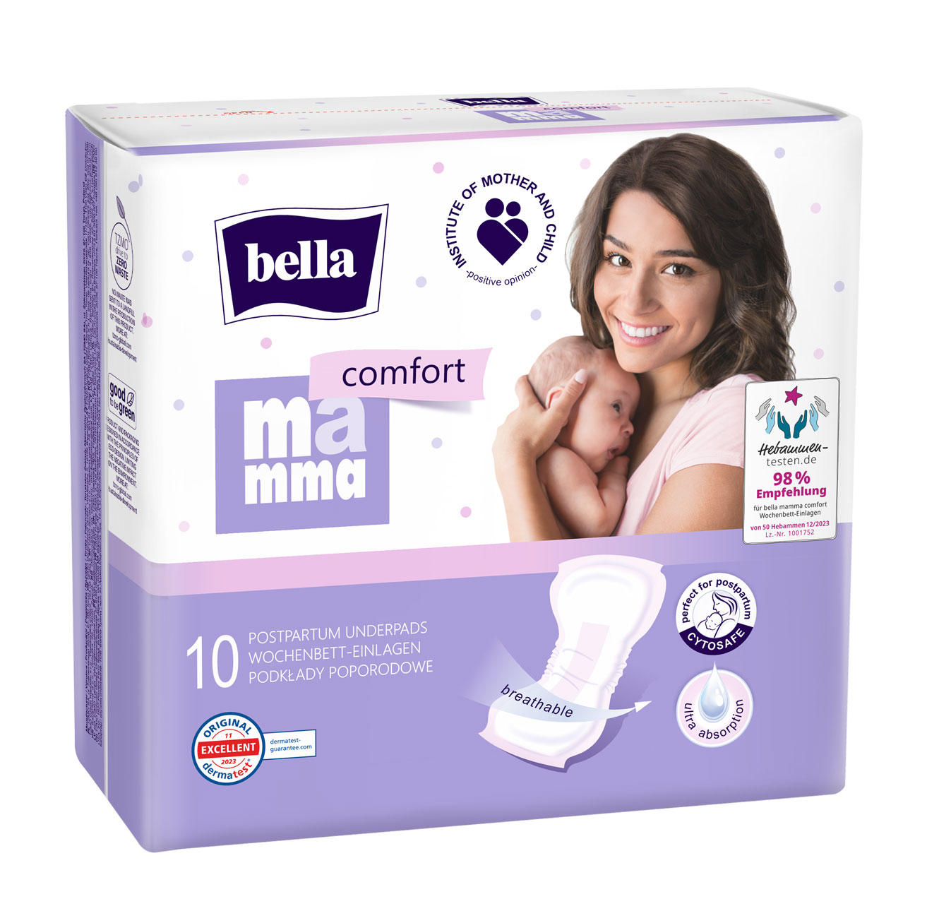 Bella Mamma Comfort Wochenbett-Einlagen - 10er Beutel Bella Mamma Comfort Wochenbett-Einlagen - 10er Beutel