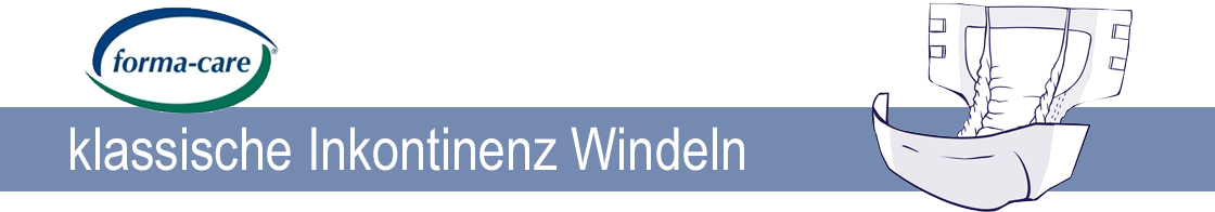 Forma Care - Windeln mit atmungsaktiver Außenfolie Forma-Care Slip - Inkontinenzwindeln