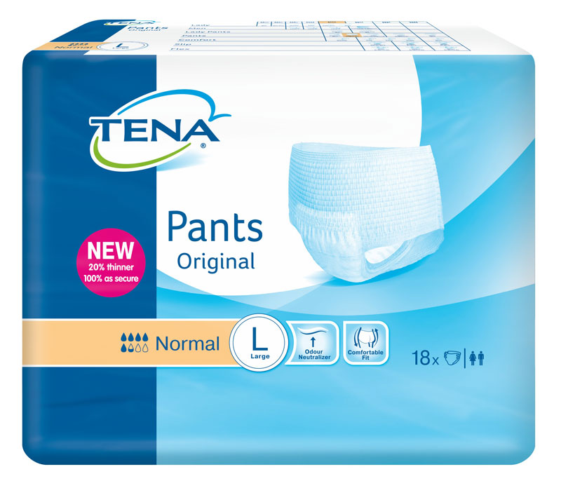 TENA Pants ORIGINAL Normal - Gr. Large - 18 Stück Einzelpack