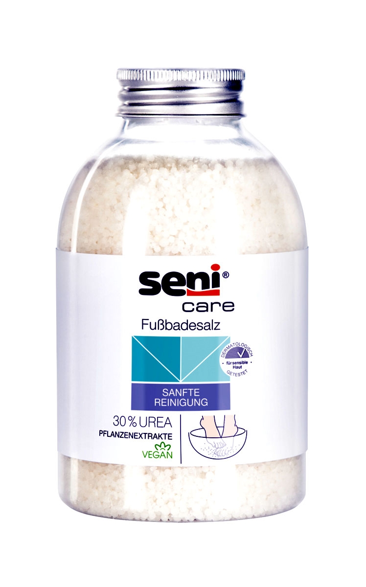 Seni Care Fußbadesalz mit 30% Urea - 400g Glas