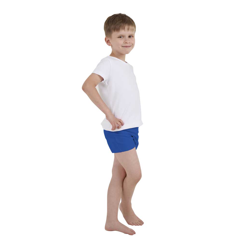 Kiwisto Kids "ActivePants" - Inkontinenz Shorts für Kinder - Gr. XS - blau