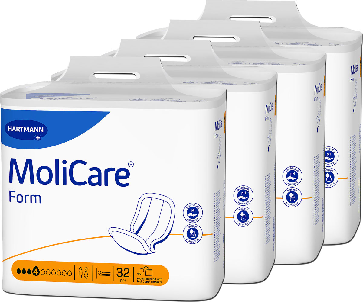 HARTMANN MoliCare® Form NORMAL PLUS 4 Tr. - Karton 128 Stück