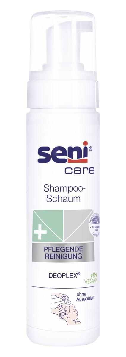 SENI CARE - Shampoo-Schaum, 200 ml 