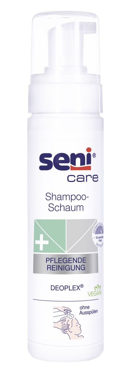 Seni Care - Shampoo-Schaum - 200ml Spenderflasche