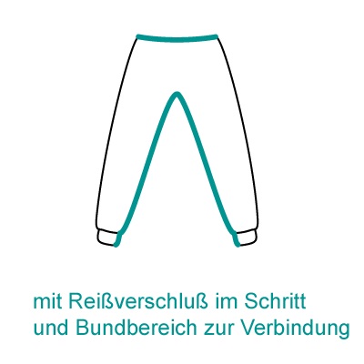 CAREWEAR Pflegeoverall - 2 teilig - konfigurierbar - Farben & Ausführung