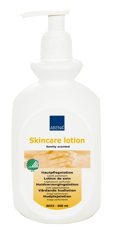 ABENA Skincare - Hautpflegelotion, leicht parfümiert, 500ml Spender