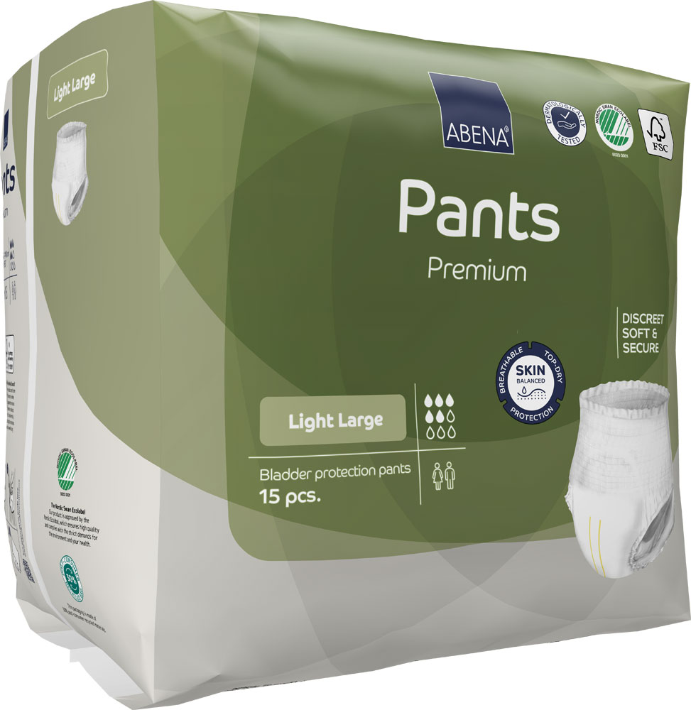 ABENA Pants Light - Einweghosen Gr. Large (L0) - 15 St. Packung