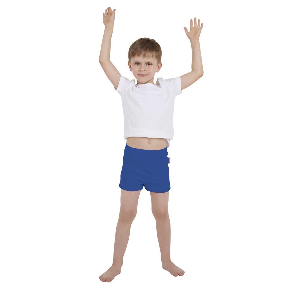Kiwisto Kids "ActivePants" - Inkontinenz Shorts für Kinder - Gr. XS - blau